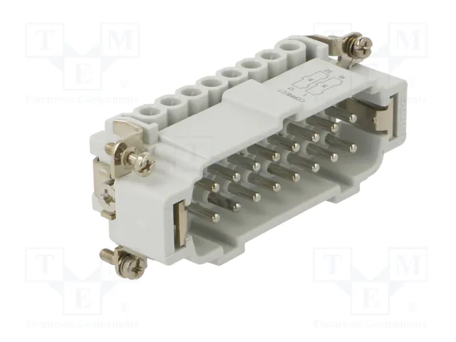 ILME JNEM16N Conector HDC Macho de 16 Pines