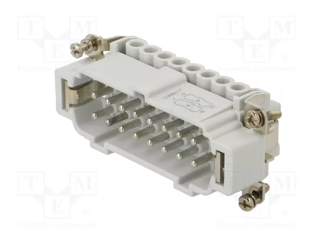 ILME JNEM16N Conector HDC Macho de 16 Pines
