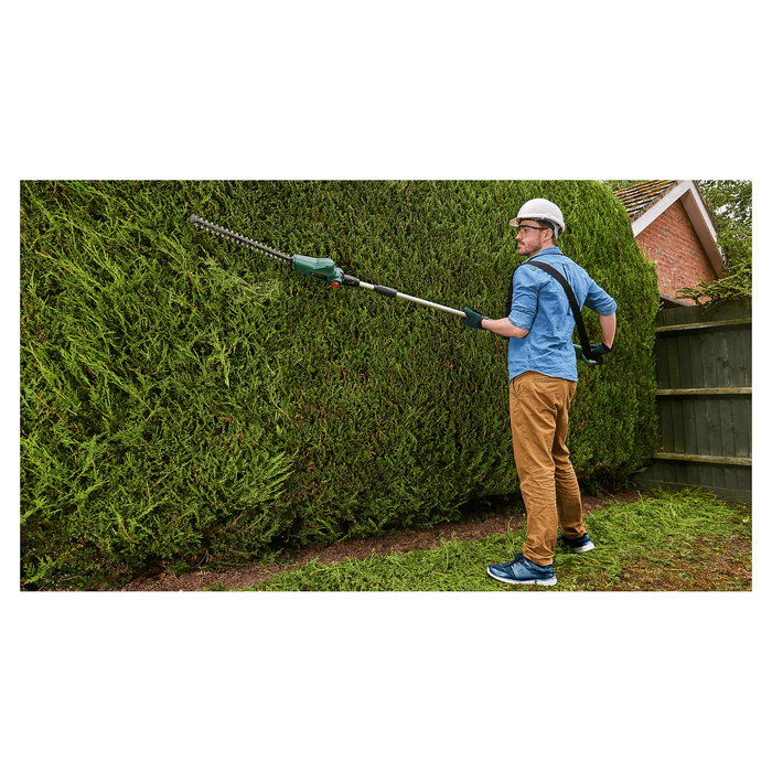 Bosch UniversalHedgePole 18 Cortasetos a Batería Telescópico, 43 cm, Altura Máxima 2.6 m, 18V Bosch UniversalHedgePole 18 Cortasetos a Batería Telescópico, 43 cm, Altura Máxima 2.6 m, 18V