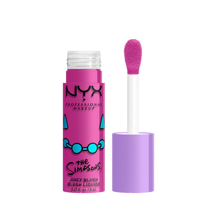 NYX Professional Makeup The Simpsons Saucy Sisters Juicy Blush #Cheeks - Rubor Líquido en Lavender Sass, 8 ml NYX Professional Makeup The Simpsons Saucy Sisters Juicy Blush #Cheeks - Rubor Líquido en Lavender Sass, 8 ml