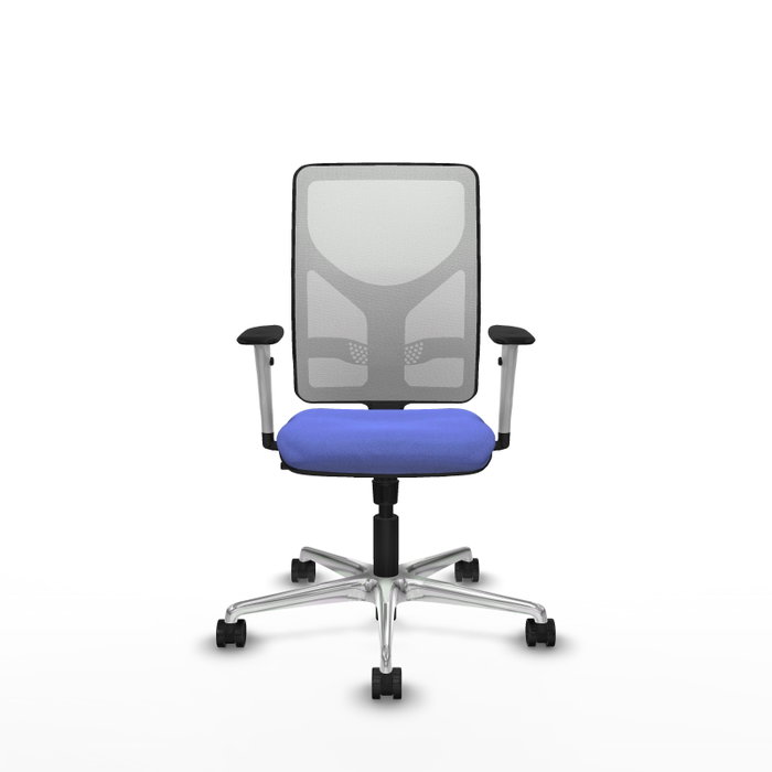 PIQUERAS Y CRESPO Silla de oficina Motilla con mecanismo Sincro Azul claro y Blanco PIQUERAS Y CRESPO Silla de oficina Motilla con mecanismo Sincro Azul claro y Blanco
