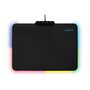 LogiLink Alfombrilla de Ratón Gaming RGB con Conexión USB-A, Silicona, 36x26cm, Negro