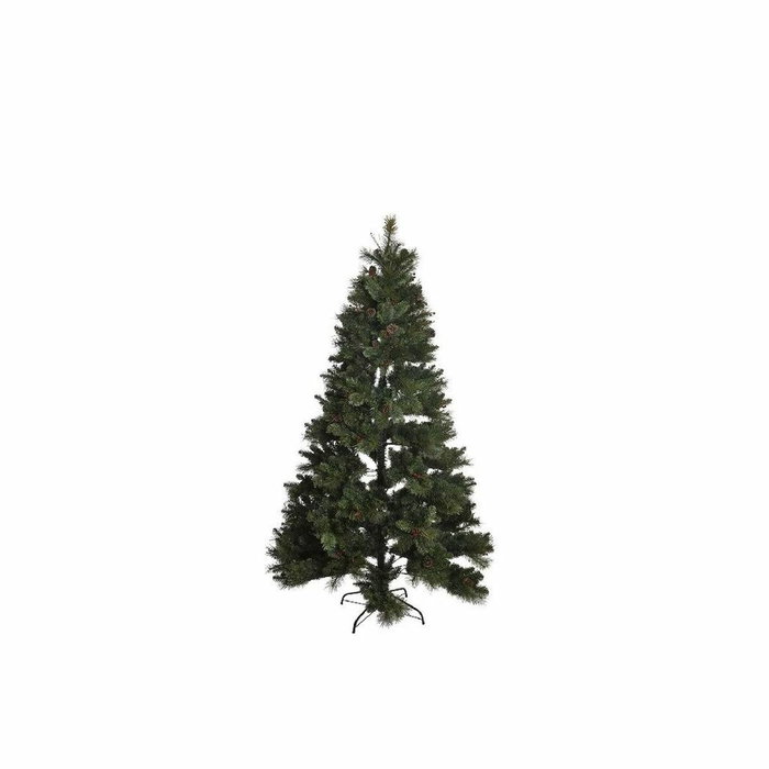 DKD Home Decor Árbol de Navidad LED Verde 100x100x150 con 250 LEDs