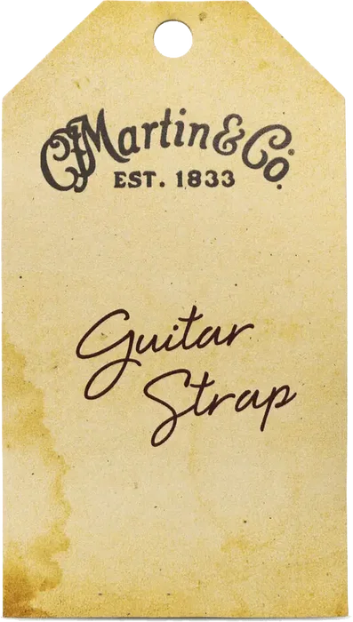 MARTIN Correa Guitarra/Bajo Polipropileno Lazos Marrón