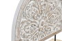 DKD Home Decor Decoración Mango y Metal Arco Desgastado