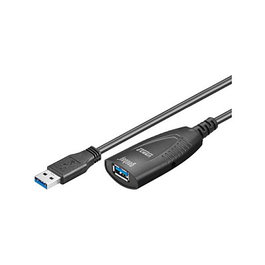 Goobay Cable de extensión USB 3.0 de 5m, Tipo A Macho a Hembra