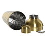 DKD Home Decor Set de Coctelería de 5 Piezas en Acero Inoxidable Mate Dorado