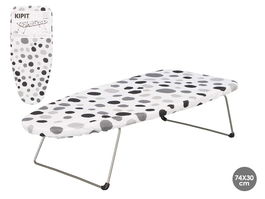 Kipit Tabla Planchar Sobremesa Puntos Metal Tela 74x30.5 cm (Set de 6)