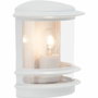 Brilliant Hollywood Aplique de exterior Blanco brillante 25 cm