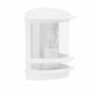 Brilliant Hollywood Aplique de exterior Blanco brillante 25 cm