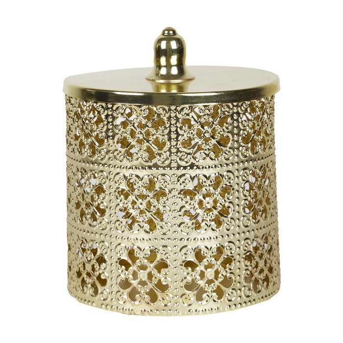 Home Deco Factory Caja Deco Oro Mirage 13,5 cm
