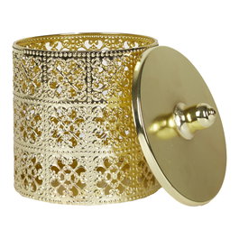 Home Deco Factory Caja Deco Oro Mirage 13,5 cm