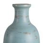 Ixia Jarrón Turquesa de Terracota 28 x 30 x 67 cm