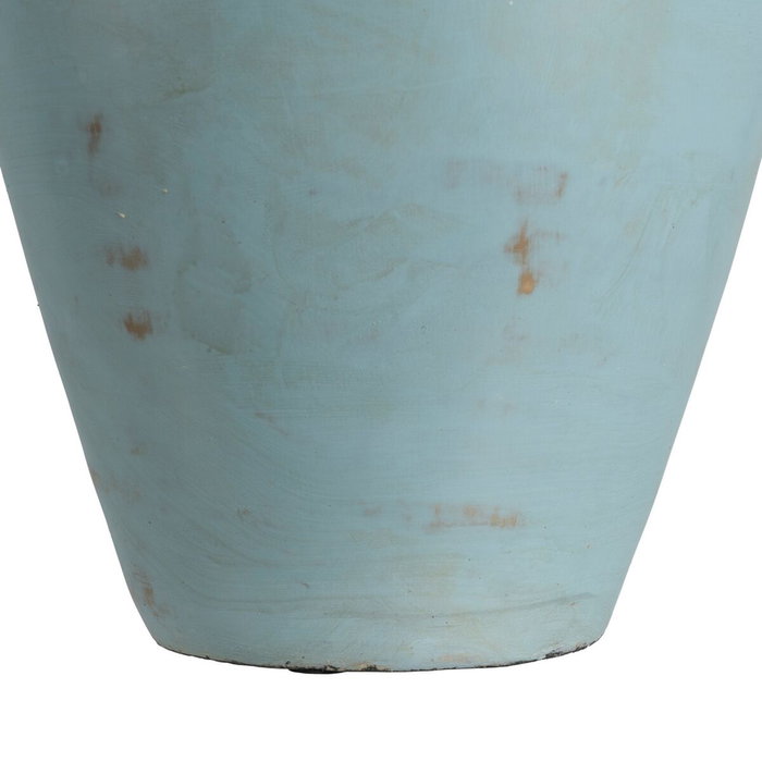 Ixia Jarrón Turquesa de Terracota 28 x 30 x 67 cm
