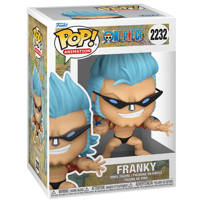 Funko Figura POP One Piece Franky Figura Vinilo en Caja Regalo