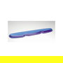 ROLINE - Apoyo para muñecas de teclado de silicona antifatiga, color azul transparente