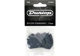 DUNLOP Pack 12 Unidades Nylon Standard Púas Guitarra 0,73Mm