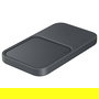 Samsung EP-P5400 Cargador Inalámbrico Duo Gris, Carga Rápida 15W, Compatible con Galaxy Watch y Smartphones
