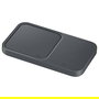 Samsung EP-P5400 Cargador Inalámbrico Duo Gris, Carga Rápida 15W, Compatible con Galaxy Watch y Smartphones