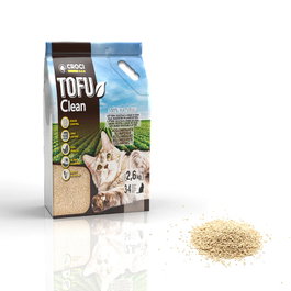CROCI Arena para gatos Tofu Clean 6L-2,6kg