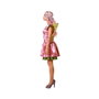 Disfraz de Hada Rosa Mujer Adulto con Alas y Vestido Brillante - Talla M-L