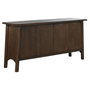 DKD Home Decor Buffet Oriental Marrón 4 Puertas Madera Mango 43 x 80 x 160 cm
