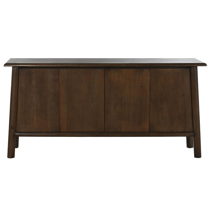 DKD Home Decor Buffet Oriental Marrón 4 Puertas Madera Mango 43 x 80 x 160 cm