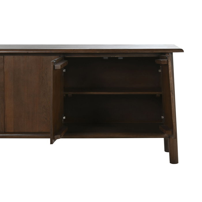 DKD Home Decor Buffet Oriental Marrón 4 Puertas Madera Mango 43 x 80 x 160 cm