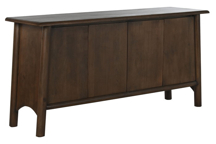 DKD Home Decor Buffet Oriental Marrón 4 Puertas Madera Mango 43 x 80 x 160 cm