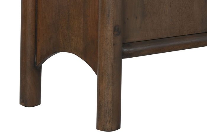 DKD Home Decor Buffet Oriental Marrón 4 Puertas Madera Mango 43 x 80 x 160 cm