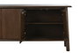 DKD Home Decor Buffet Oriental Marrón 4 Puertas Madera Mango 43 x 80 x 160 cm