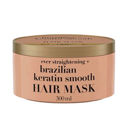 Ogx Mascarilla Cabello Brazilian Keratin Hidratante con Keratina y Cacao - 300 ml