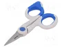 BM GROUP Tijeras de acero inoxidable 151mm