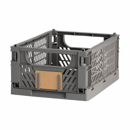 Day Caja de almacenaje plegable gris oscuro
