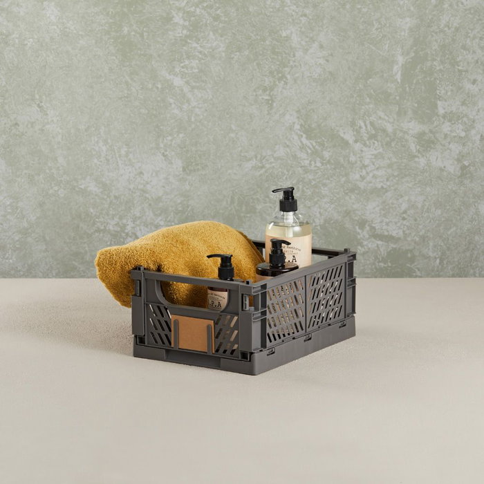 Day Caja de almacenaje plegable gris oscuro