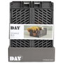 Day Caja Plegable 33x24,5 cm Dark Grey 10 L Almacenaje Apilable Resistente 20 kg