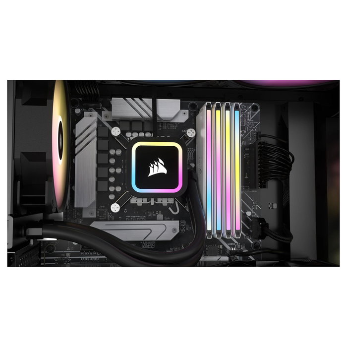 Corsair CMP32GX5M2B6000C30W KIT Memoria RAM Dominator Titanium RGB 32GB (2x16GB) DDR5 6000MHz CL30 1.4V Intel XMP 3.0