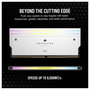 Corsair CMP32GX5M2B6000C30W KIT Memoria RAM Dominator Titanium RGB 32GB (2x16GB) DDR5 6000MHz CL30 1.4V Intel XMP 3.0