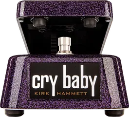 Dunlop Kirk Hammett Collection Wah Cry Baby Pedal Efecto Guitarra Púrpura