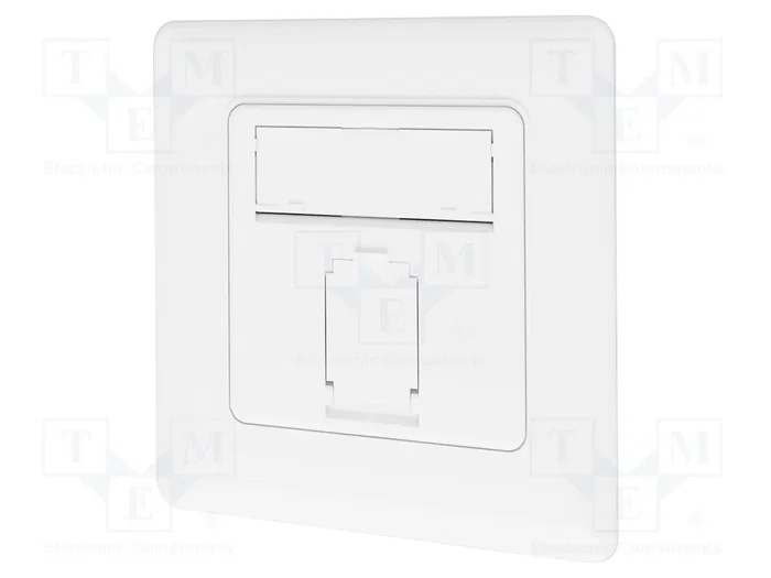 DIGITUS Enchufe de pared RJ45 Cat 6a blanco DIGITUS Enchufe de pared RJ45 Cat 6a blanco