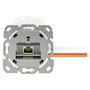 Digitus DN-9010/8-1 Toma de Red RJ-45 CAT 6A Clase EA Blindada, 500 MHz, para Montaje en Pared, Color Blanco