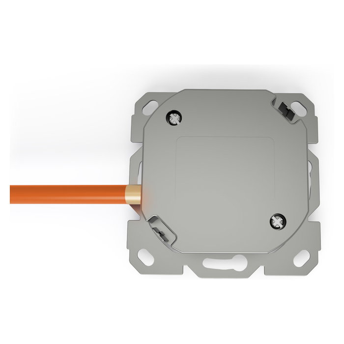 Digitus DN-9010/8-1 Toma de Red RJ-45 CAT 6A Clase EA Blindada, 500 MHz, para Montaje en Pared, Color Blanco
