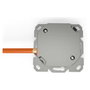 Digitus DN-9010/8-1 Toma de Red RJ-45 CAT 6A Clase EA Blindada, 500 MHz, para Montaje en Pared, Color Blanco
