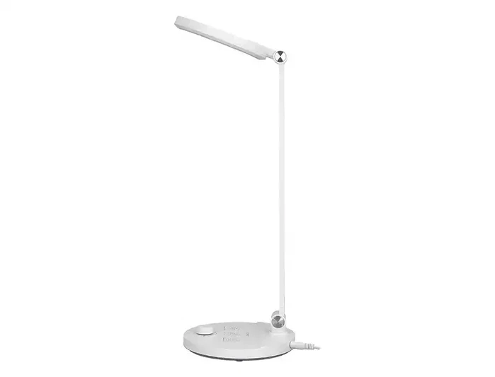 Q-connect Lámpara de Escritorio LED 7W 500 lm Brillo Regulable 3 Niveles Luz Fría Neutra Cálida Cabeza Brazo Orientable Blanco Q-connect Lámpara de Escritorio LED 7W 500 lm Brillo Regulable 3 Niveles Luz Fría Neutra Cálida Cabeza Brazo Orientable Blanco