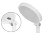 Q-connect Lámpara de Escritorio LED 7W 500 lm Brillo Regulable 3 Niveles Luz Fría Neutra Cálida Cabeza Brazo Orientable Blanco