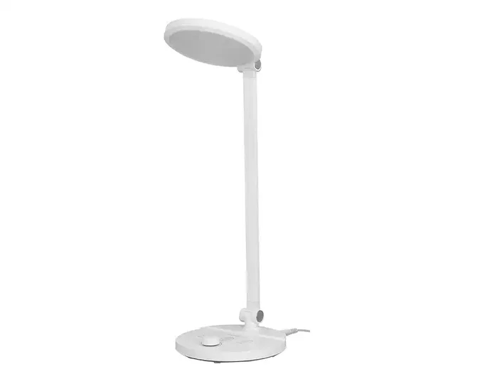 Q-connect Lámpara de Escritorio LED 7W 500 lm Brillo Regulable 3 Niveles Luz Fría Neutra Cálida Cabeza Brazo Orientable Blanco Q-connect Lámpara de Escritorio LED 7W 500 lm Brillo Regulable 3 Niveles Luz Fría Neutra Cálida Cabeza Brazo Orientable Blanco