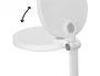 Q-connect Lámpara de Escritorio LED 7W 500 lm Brillo Regulable 3 Niveles Luz Fría Neutra Cálida Cabeza Brazo Orientable Blanco