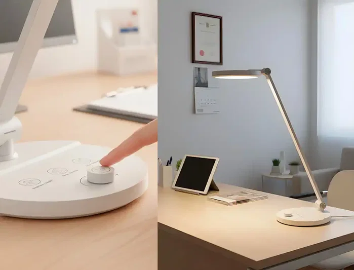 Q-connect Lámpara de Escritorio LED 7W 500 lm Brillo Regulable 3 Niveles Luz Fría Neutra Cálida Cabeza Brazo Orientable Blanco Q-connect Lámpara de Escritorio LED 7W 500 lm Brillo Regulable 3 Niveles Luz Fría Neutra Cálida Cabeza Brazo Orientable Blanco