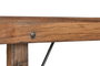DKD Home Decor Mesa de Centro Plegable de Madera Reciclada Natural