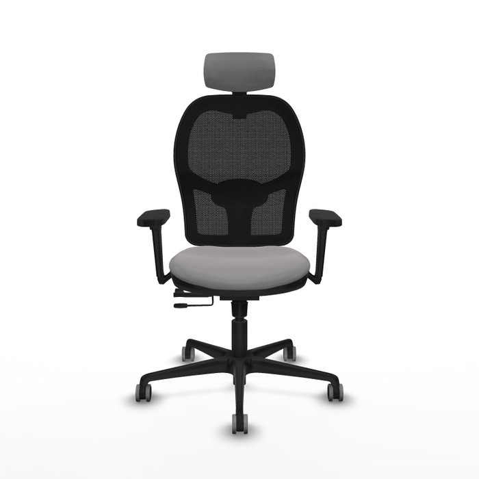 PIQUERAS Y CRESPO Silla de oficina Jorquera Sincro/Traslack Gris y Negro PIQUERAS Y CRESPO Silla de oficina Jorquera Sincro/Traslack Gris y Negro